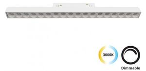 Φωτιστικό Μαγνητικής Ράγας LED 21W 3000K 36,5x4,4 Magnetic Viokef