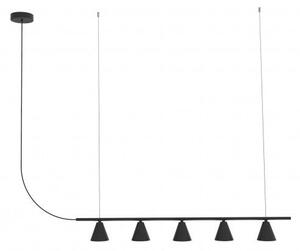 Πολυέλαιος Κρεμαστό Φωτιστικό Οροφής LED 8,5W IP20 3000K Rimini Robin 02916 Μαύρο