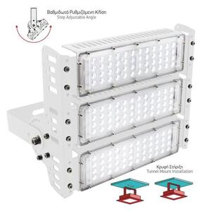 Προβολέας Φωτιστικό Βενζινάδικου LED HPL 150W 6000K IP65 Λευκό Epistar 5834 Spotlight 5834 Λευκό