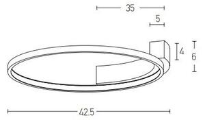 Πλαφονιέρα Φωτιστικό Οροφής LED 31W IP20 3000K Zambelis