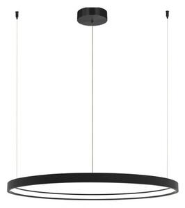 Κρεμαστό Φωτιστικό Οροφής 90cm LED 45W IP20 3000K Circle Zambelis 23035 Μαύρο