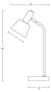 Επιτραπέζιο Φωτιστικό E14 25W IP20 Zambelis 20221 Λευκό