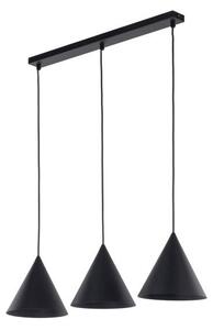 Κρεμαστό Φωτιστικό Οροφής 3xE27 75cm Cono TK Lighting 10068 Μαύρο