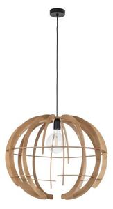 Κρεμαστό Φωτιστικό Οροφής 1xE27 Μπεζ Ξύλο Venus Wood 6888 TK Lighting 6888 Μπεζ