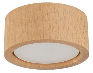 Σποτ Φωτιστικό Οροφής 1xGX53 Downlight Ξύλο Eve Wood TK Lighting 10123 Μπεζ