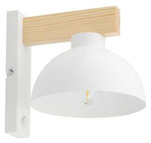 Απλίκα Φωτιστικό Τοίχου E27 15W IP20 Oslo TK Lighting 4962 Λευκό