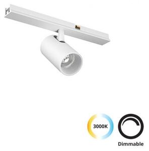 Σποτ Μαγνητικής Ράγας LED 10W Λευκό Dimmable Slim Magnetic 4288801 Viokef 4288801 Λευκό