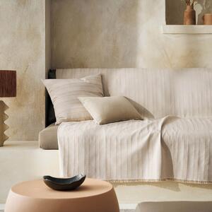 Ριχτάρι Καναπέ Τριθέσιου (180x310) Gofis Home Laurel Hemp Beige 731/04