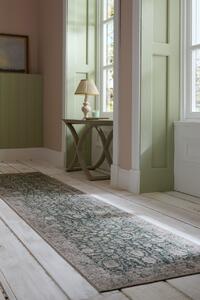 Χαλί διάδρομος Beau Floral Πράσινο 60x230 cm, Flair Rugs