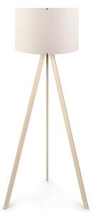 Φωτιστικό Δαπέδου PWL-1060, E27 Natural-κρεμ, 38x140 cm
