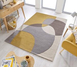 Χαλί Glow Κίτρινο Ochre 200X290 cm, Flair Rugs