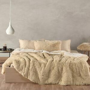 Κουβερτοπάπλωμα Γούνινο Calore 12 Beige Kentia