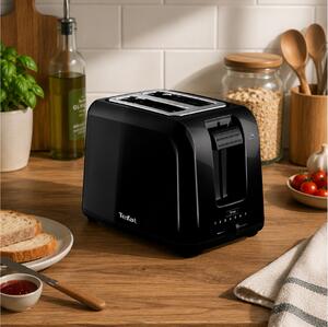 Φρυγανιέρα Vita Tefal TT1A2810 με ισχύ 800W και χωρητικότητα 2 φέτες ψωμιού - Black