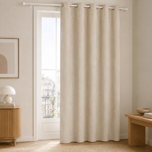 Θερμομονωτική Κουρτίνα (140x260) Με Τρουκς A-S Automne Beige 223331