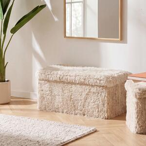 Ταμπουρέ Με Αποθηκευτικό Χώρο (76x38x38) A-S Duvia Beige 223615