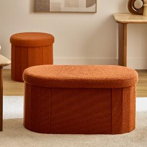 Ταμπουρέ Με Αποθηκευτικό Χώρο (76x38x38) A-S Selia Amber 214274C