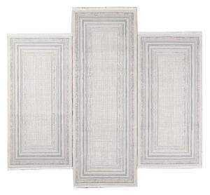 Χαλιά Κρεβατοκάμαρας (Σετ 3τμχ) Polcarpet Platinum 6814 Beige/Grey