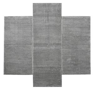 Χαλιά Κρεβατοκάμαρας (Σετ 3τμχ) Polcarpet Petra Stone 1044 Grey