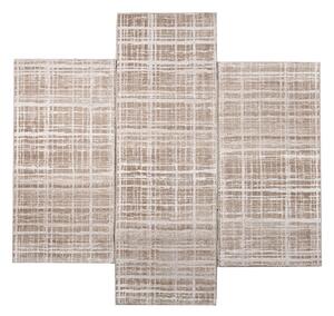 Χαλιά Κρεβατοκάμαρας (Σετ 3τμχ) Polcarpet Petra Stone 1304 Beige/Brown