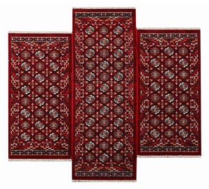 Χαλιά Κρεβατοκάμαρας (Σετ 3τμχ) Polcarpet Kazak Oriental 865 K Bordo