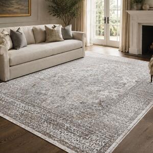 Χαλί (160x230) Polcarpet Estia 2478 L.Grey/White