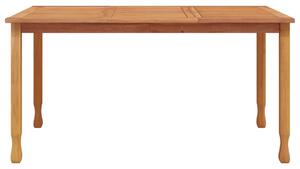 VidaXL Τραπεζαρία Κήπου 150 x 90 x 75 εκ. από Μασίφ Ξύλο Teak