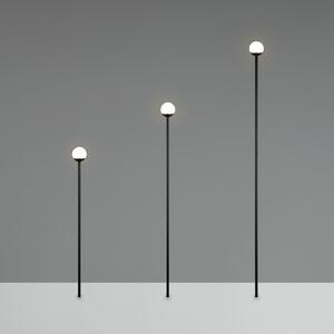 Reality Leuchten Φωτιστικό LED με γείωση SCOOP, μαύρο, 3 φλόγες, IP44, βύσμα, Μαύρο, Μέταλλο, σύγχρονο, Υπαίθρια σφαίρα