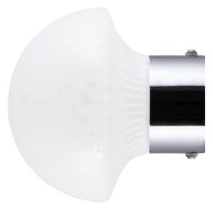 Globen Lighting - Fungo 16 Φωτιστικό Τοίχου/Φωτιστικό οροφής IP44 Λευκό/Χρώμιο Globen Lighting