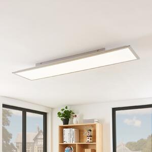 Lindby LED πάνελ Stenley, 4.000 K, 120 cm x 30 cm, λευκό