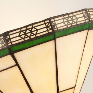 Searchlight Φωτιστικό τοίχου Νέας Υόρκης σε στυλ Tiffany, Μπεζ, Σαλόνι / τραπεζαρία, Μέταλλο, Tiffany