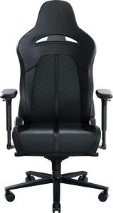 Razer ENKI BLACK Gaming Chair - Built-in Lumbar Arch Memory Foam PU Leather Adjustable Recline