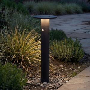 Arcchio LED φωτιστικό διαδρόμου Tovio, ύψος 81 cm, αισθητήρας, ανθρακί, Μαύρο, Αλουμίνιο, σύγχρονο