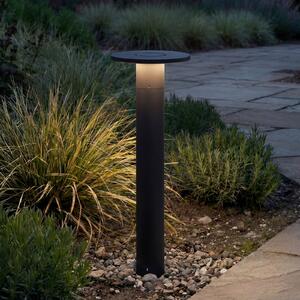 Arcchio LED φωτιστικό διαδρόμου Tovio, ύψος 65 cm, ανθρακί, Μαύρο, Αλουμίνιο, σύγχρονο