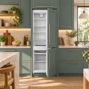 Εντοιχιζόμενος Ψυγειοκαταψύκτης Heinner HC-BIM271INVE++ Low Frost με Συνολική Χωρητικότητα 271L, Ενεργειακή Κλάση Ε και Ύψος 178.5cm - White