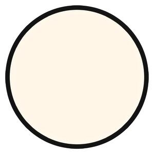 Nordlux Φωτιστικό οροφής LED Oja Smart, μαύρο, Ø 60 cm, ρυθμιζόμενος, Μαύρο, Κουζίνα, Πλαστικό