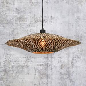 Good & Mojo GOOD MOJO Bali κρεμαστό φωτιστικό από μπαμπού, Ø 60 cm, ρυθμιζόμενος, Ξύλου, Σαλόνι / τραπεζαρία, Μπαμπού, σχεδιασμός
