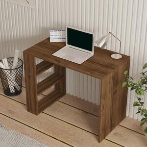 Γραφείο Με Βιβλιοθήκη (90x50x70) A-G Cool 835PUQ3810 Walnut