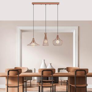 Φωτιστικό Οροφής Τρίφωτο A-G Mezopotamya 525NOR1604 Copper