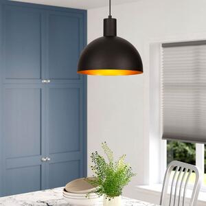 Φωτιστικό Οροφής Μονόφωτο A-G Sivani 527ABY1720 Black/Gold
