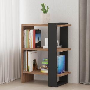 Βιβλιοθήκη Δαπέδου 2 Θέσεων (51.8x25x70) A-G Ova 835PUQ3643 Oak/Anthracite