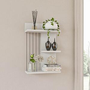 Ραφιέρα Τοίχου (40x19x60) A-G Kinik 854KLN1740 White