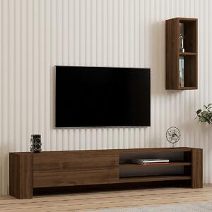 Σύνθετο Σαλονιού (160x26.8x33) A-G Naz 835PUQ4530 Walnut