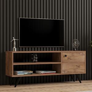 Έπιπλο Τηλεόρασης (120x29x50) A-G Jena 835PUQ4528 Pine
