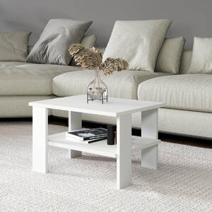 Τραπέζι Σαλονιού Με Ράφι (60x45x37) A-G Duama 382NRC1536 White