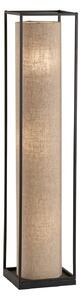 Λάμπα δαπέδου Thor, πλαίσιο, ύψος 115cm, άμμος/μαύρο