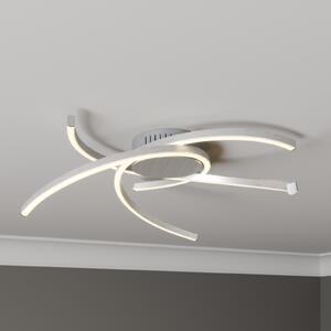 Lindby Katris LED φωτιστικό οροφής, 58 cm, αλουμίνιο