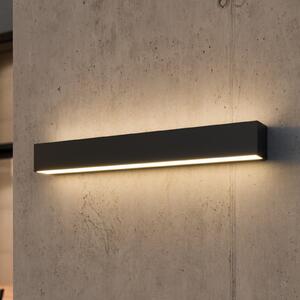 Lucande LED τοίχου Lengo, 50cm ανθρακί, up/down 3000K
