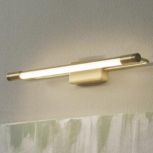 Fabas Luce Φωτιστικό τοίχου Rapallo LED, ορειχάλκινο, IP44, 40 cm, Χρυσό / Ορείχαλκου, Διάδρομος, Μέταλλο, σύγχρονο
