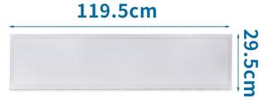 Aigostar - Χωνευτό πάνελ οροφής LED LED/50W/230V 6500K 120x30cm λευκό