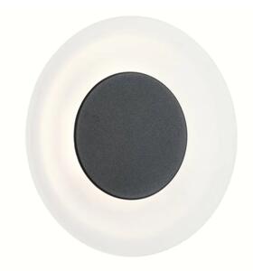 Paulmann 94409 - LED/4W IP44 Επιτοίχιο φωτιστικό εξωτερικού χώρου CIRCEA 230V